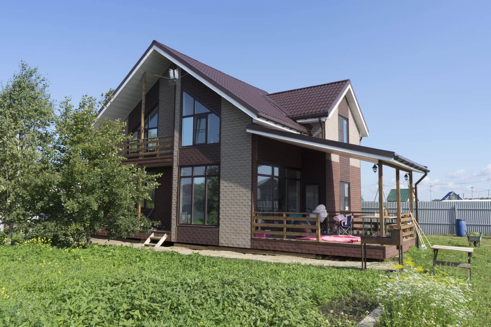 Каркасный дом, д.Ключи