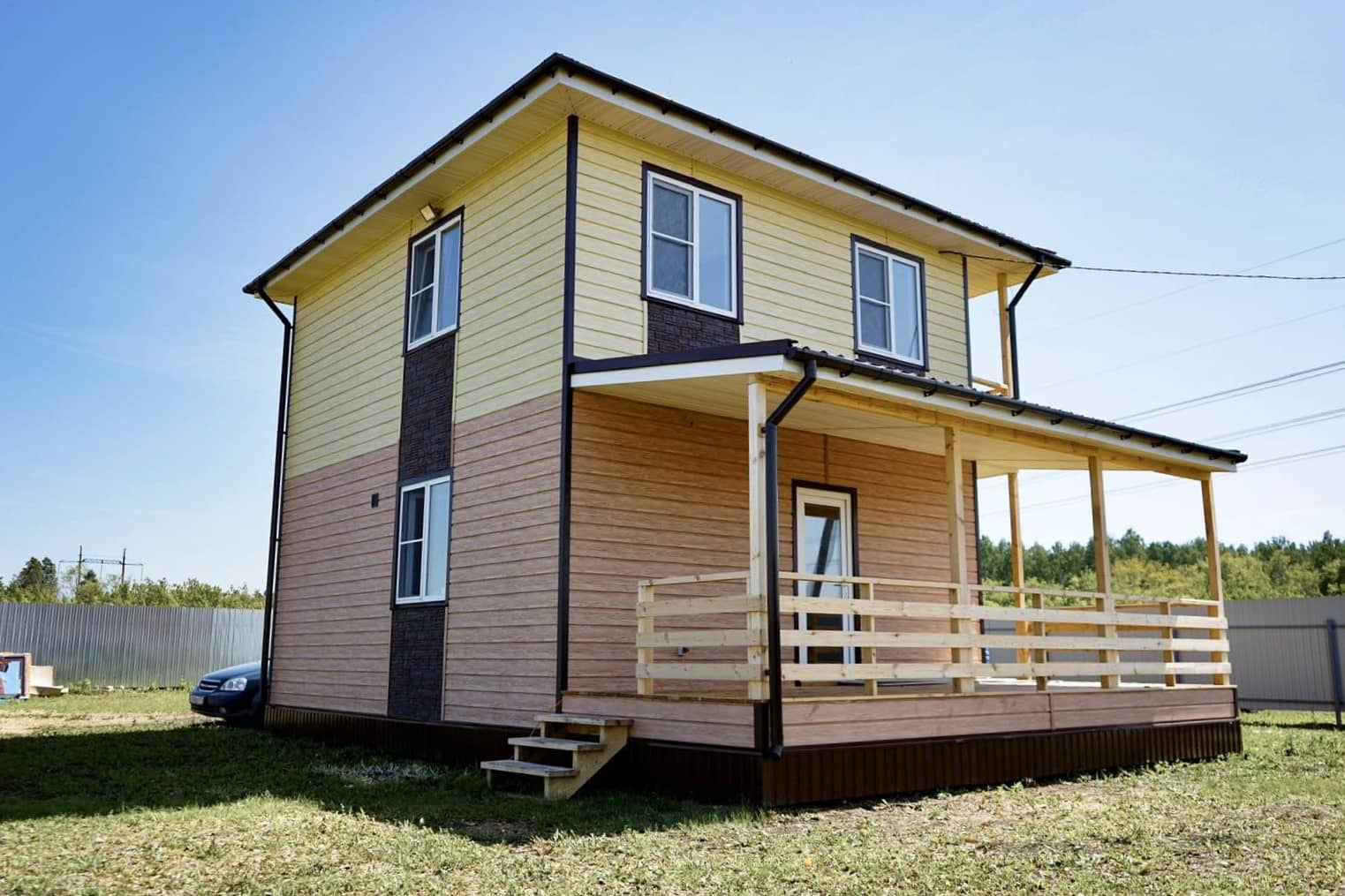 Каркасный дом, п.Газовик