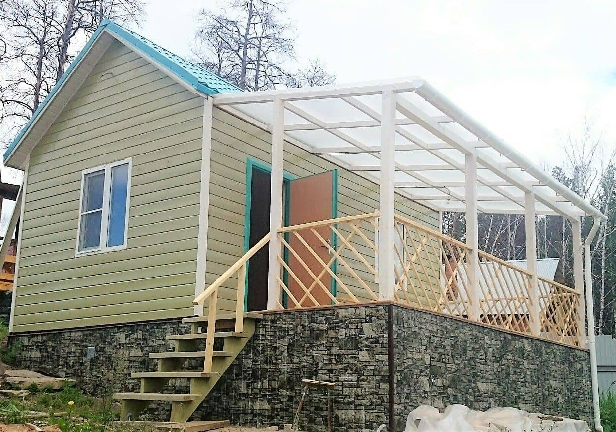 Каркасный дом, станция Рипус