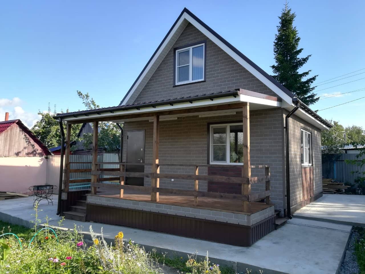 Каркасный дом, СНТ Уралец