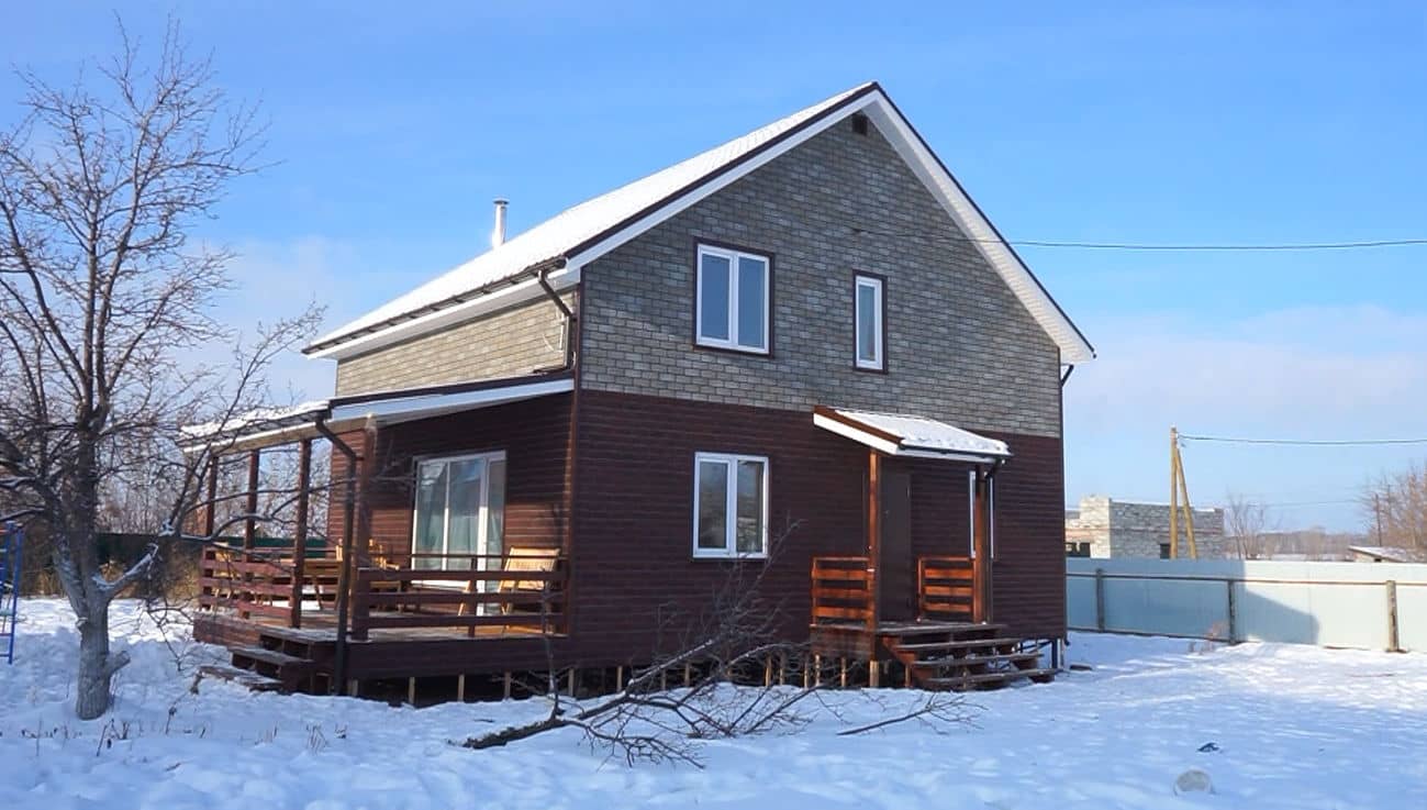 Каркасный дом, СНТ Луч