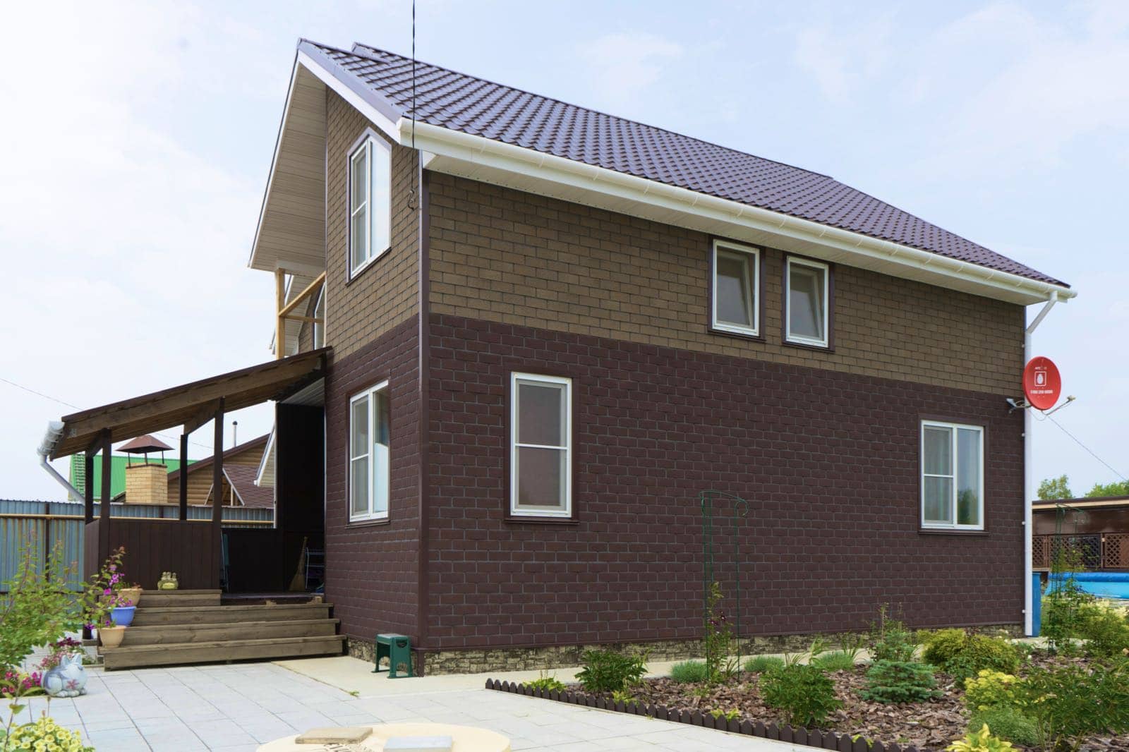 Каркасный дом, Журавли