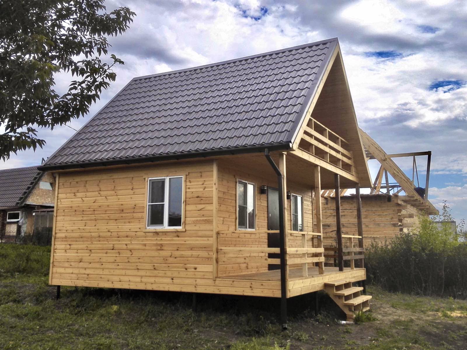 Каркасный дом, СНТ Курчатовец