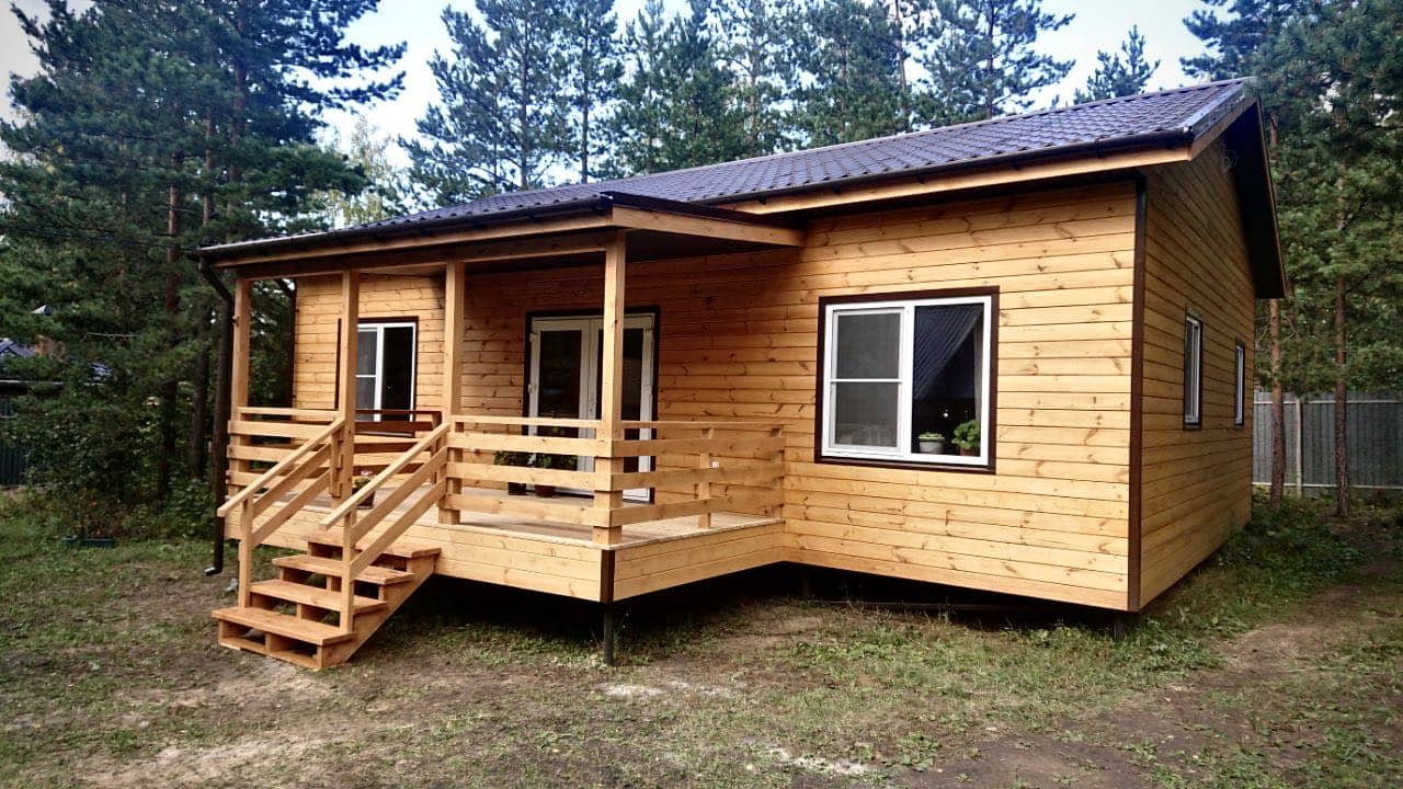 Каркасный дом, СНТ Курчатовец