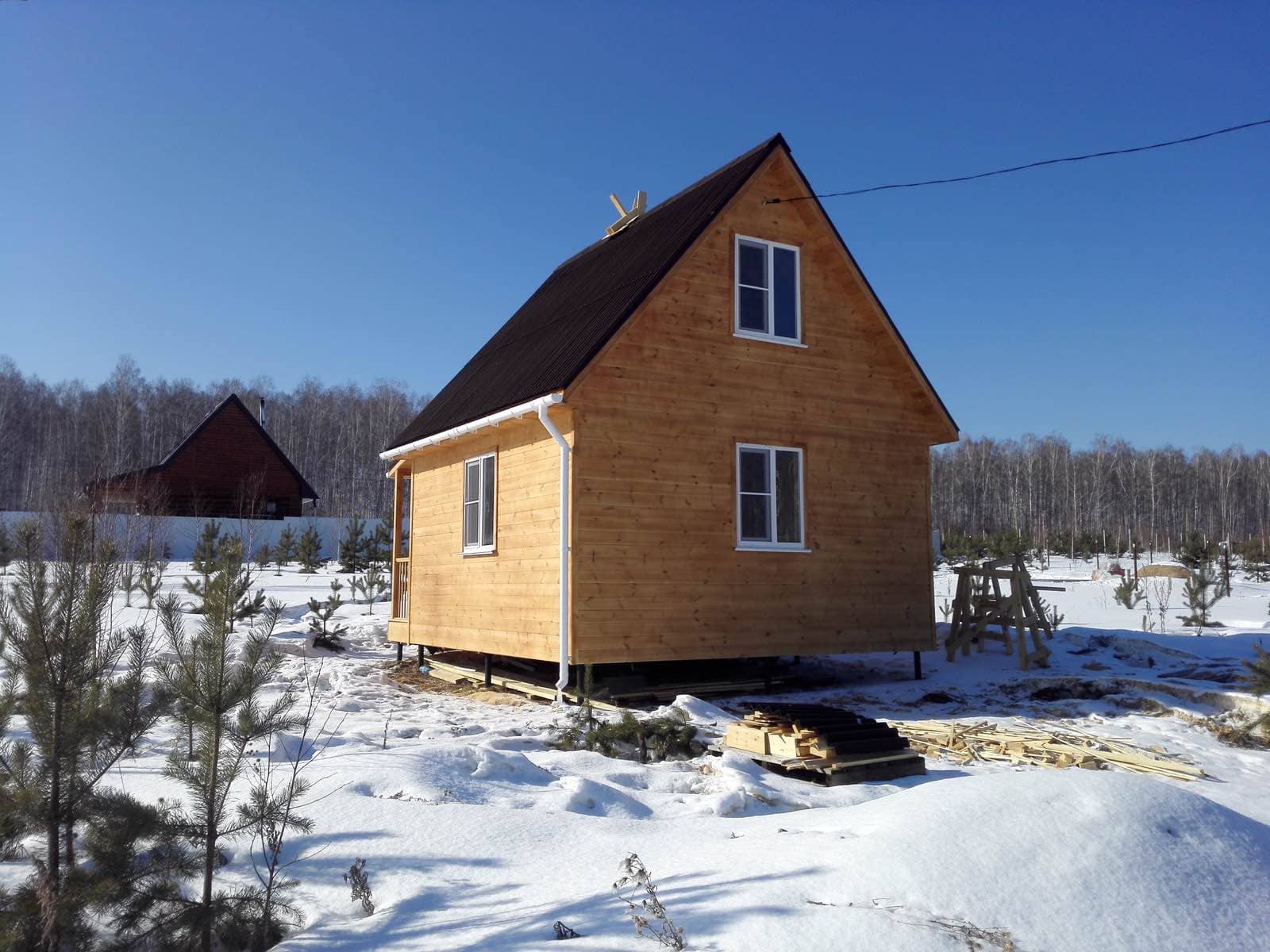 Каркасный дом, ДНТ Непряхинское поместье