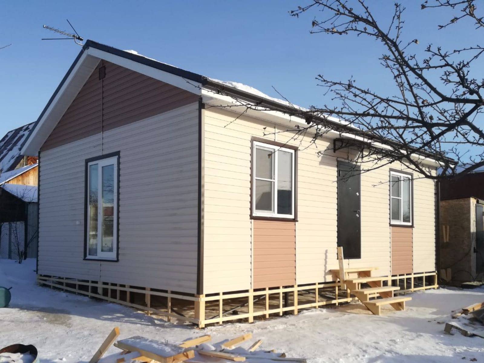 Каркасный дом, СНТ Птицевод