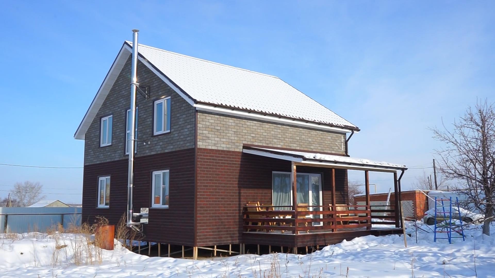 Каркасный дом, СНТ Луч